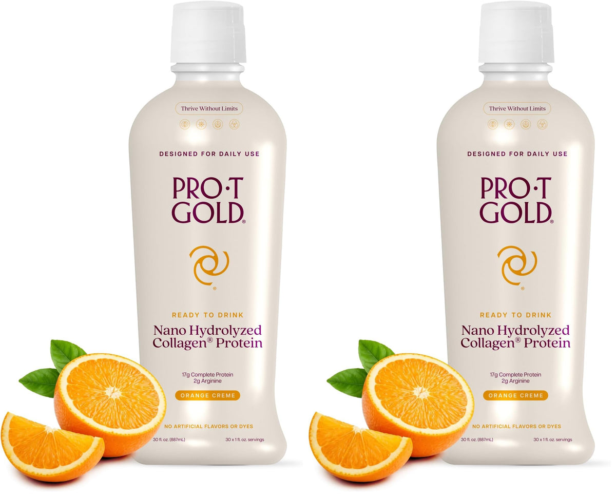 ProT Gold Liquid Collagen Protein Shot, Berry, 17g Protein, 30 fl oz