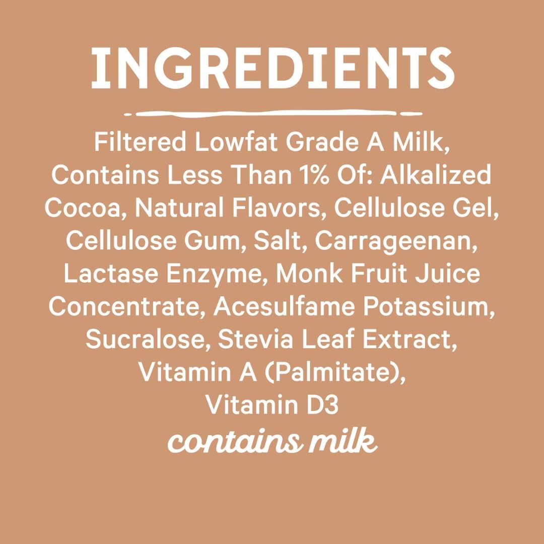 High Protein Chocolate Nutrition Shake (16, 11.5 Fl Oz) Pack - 30g Protein Per Botle Only 2g Sugar &150 Calories| Enriched With 8 Naturally Occouring Vitamins &Minerals | Ready-to-Drink, Lactose free.