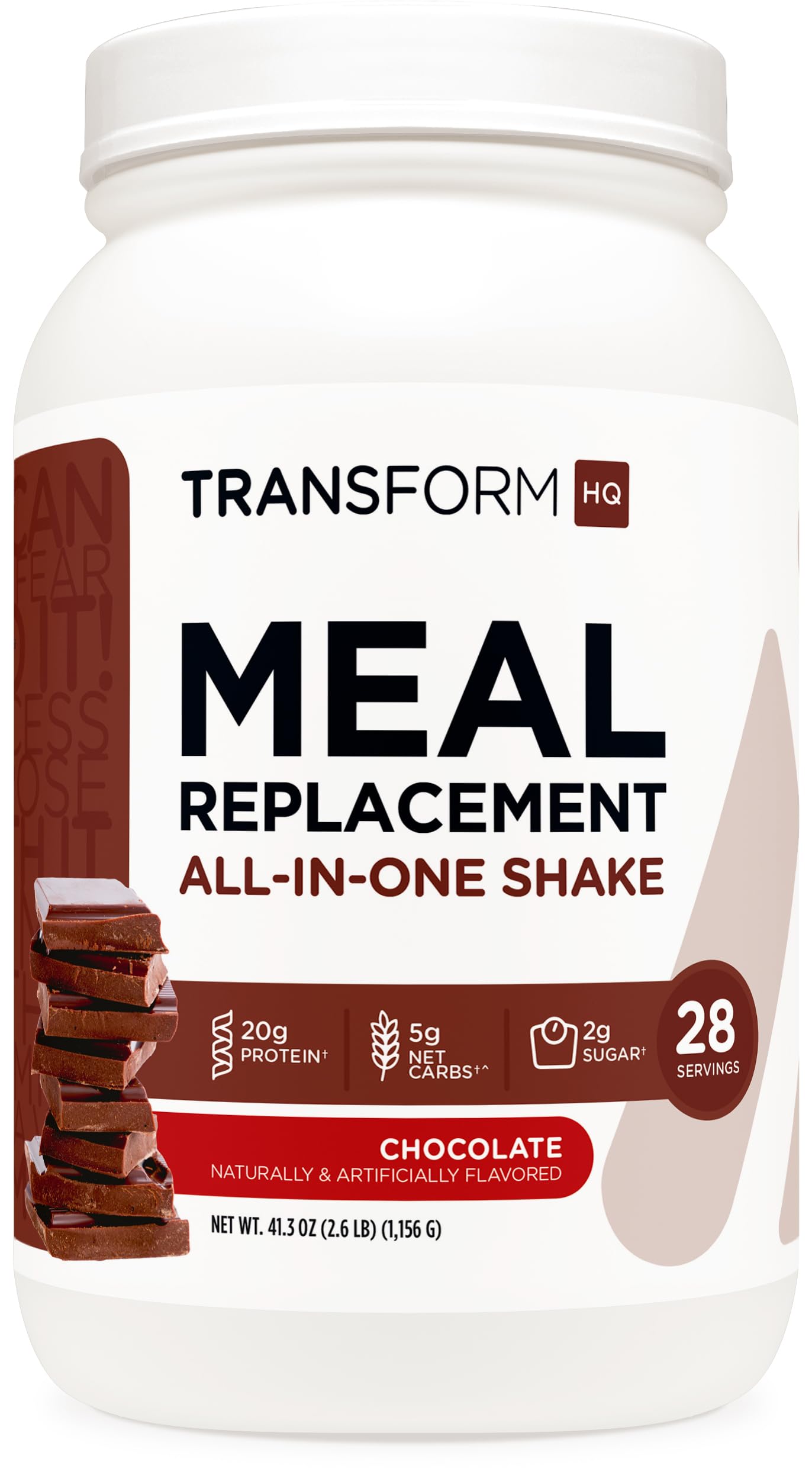 TransformHQ Meal Replacement Shake Powder (Vanilla) 28 Servings