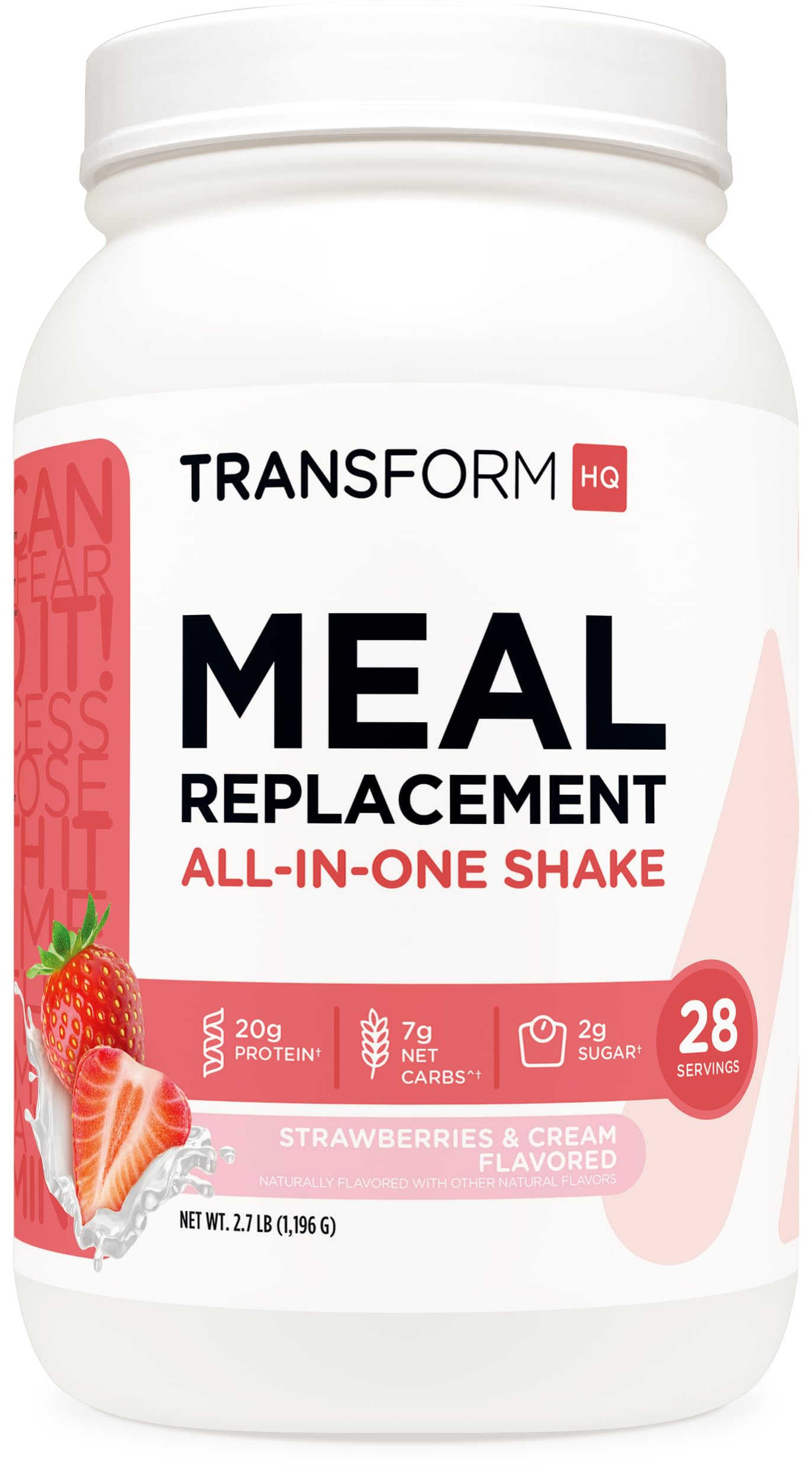 TransformHQ Meal Replacement Shake Powder (Vanilla) 28 Servings