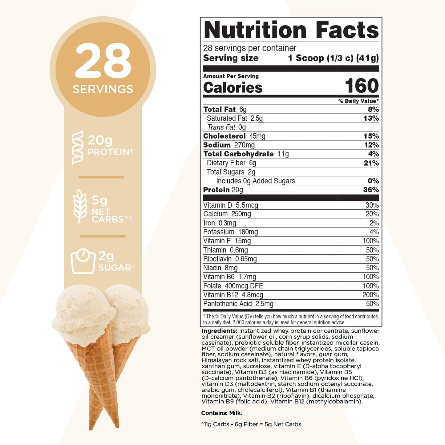 TransformHQ Meal Replacement Shake Powder (Vanilla) 28 Servings