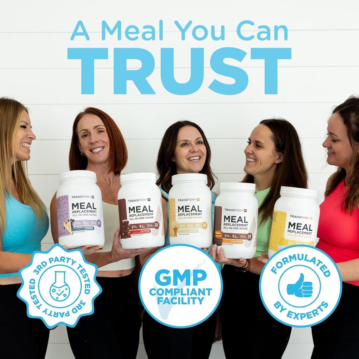 TransformHQ Meal Replacement Shake Powder (Vanilla) 28 Servings