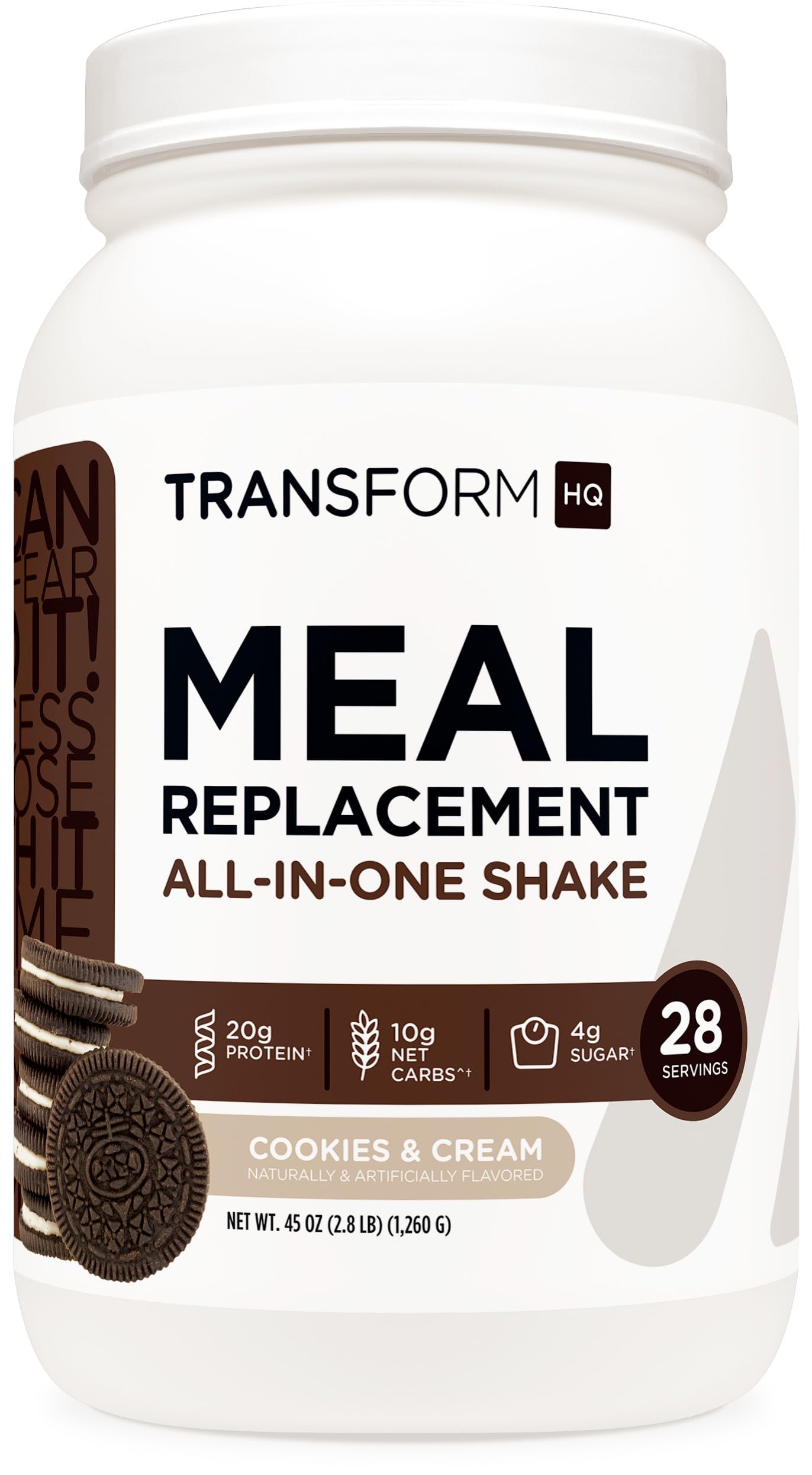 TransformHQ Meal Replacement Shake Powder (Vanilla) 28 Servings