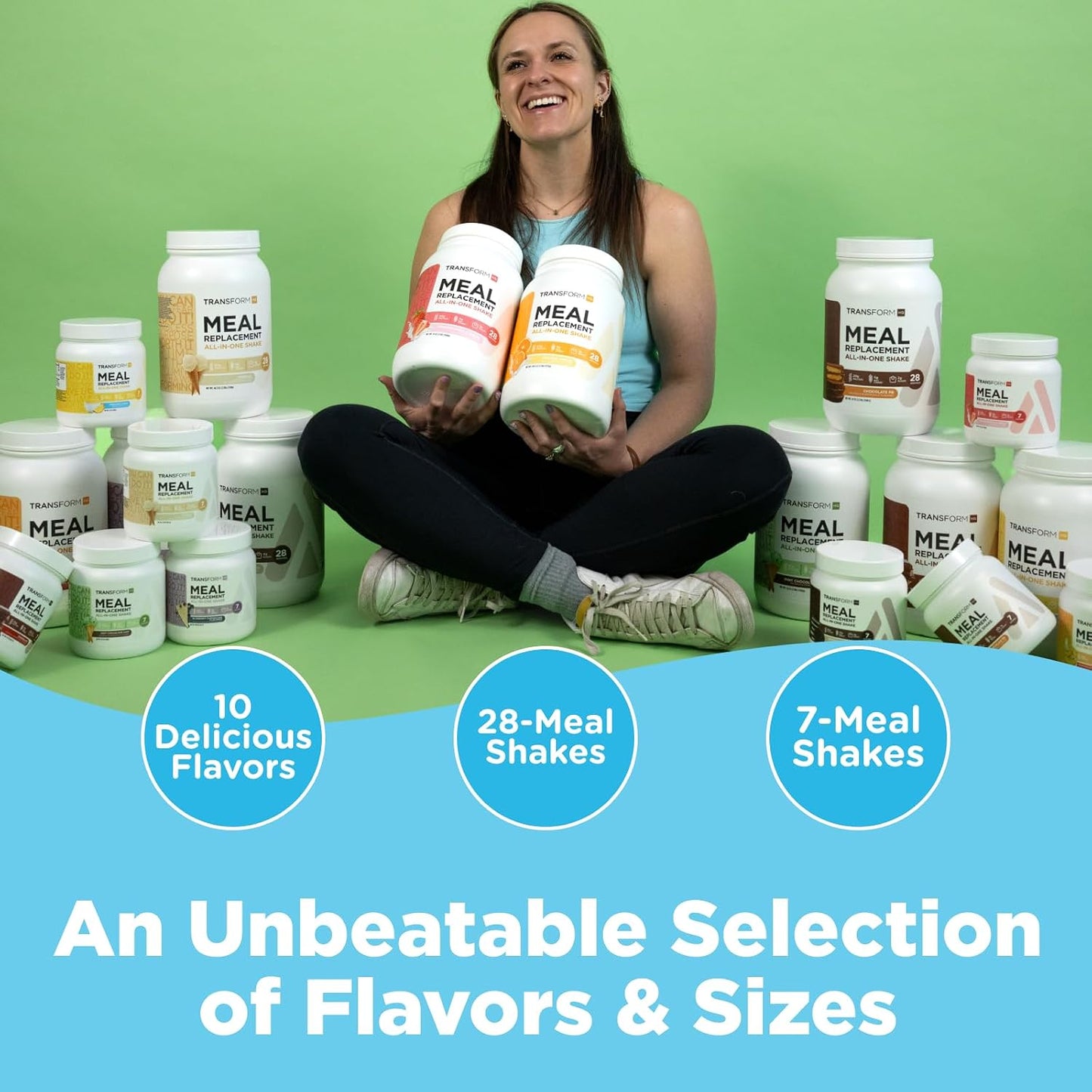 TransformHQ Meal Replacement Shake Powder (Vanilla) 28 Servings
