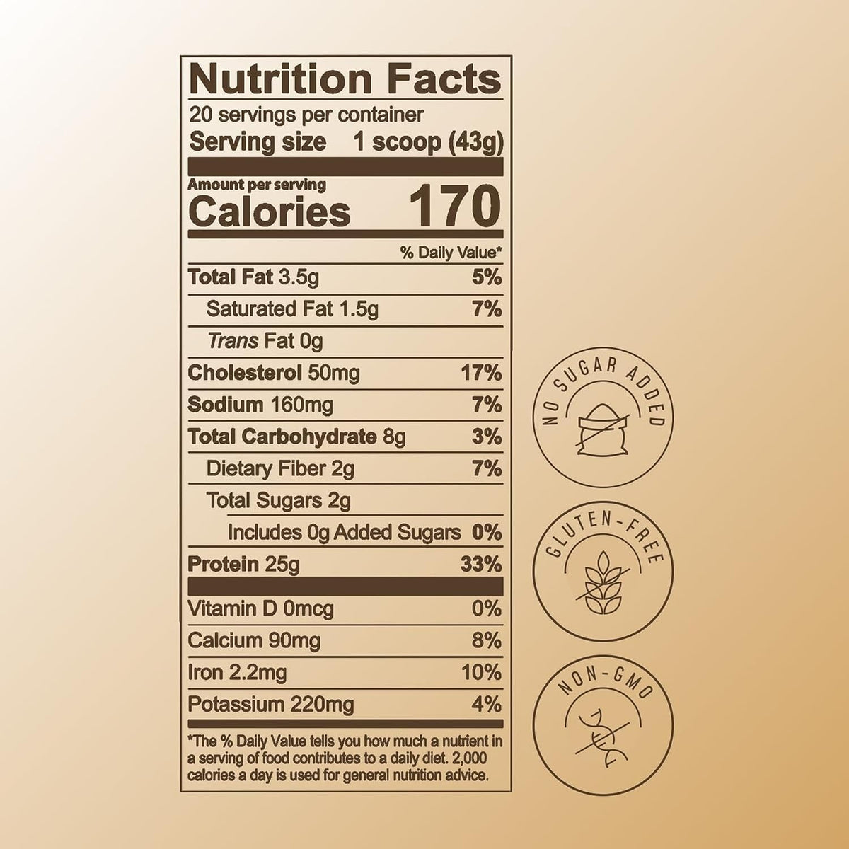 FlavCity All in One Protein Shake Powder, Salted Caramel - On the Go Meal Alternative + Collagen Peptides, Reishi & Cordyceps - Focus, Skin, Hair & Joint Support - 100% Grass Fed Whey, 20 Servings