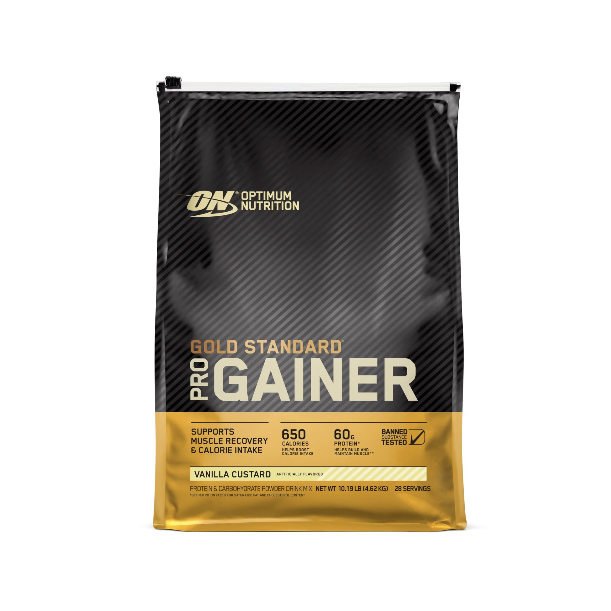 Optimum Nutrition Gold Standard Pro Gainer Protein, Double Chocolate, 10 LB