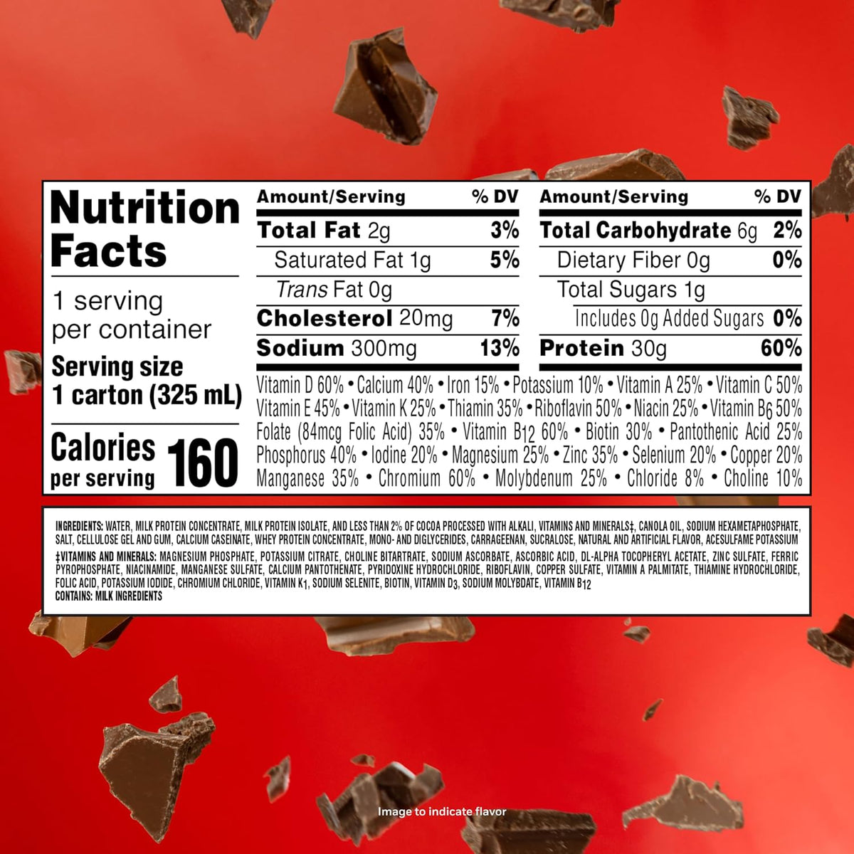 BOOST MAX Protein Shakes Ready to Drink, Chocolate, 11 Fl Oz, (Pack of 18)