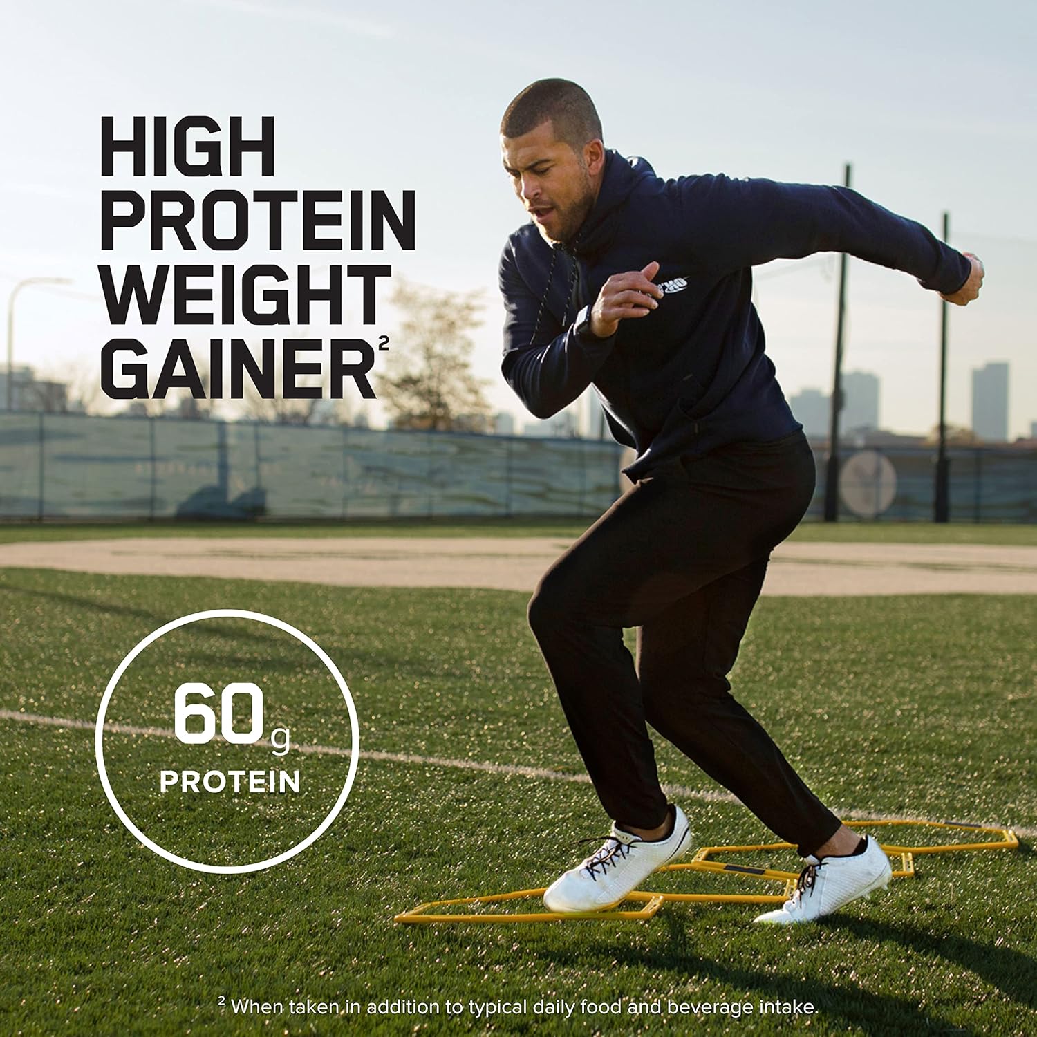 Optimum Nutrition Gold Standard Pro Gainer Protein, Double Chocolate, 10 LB
